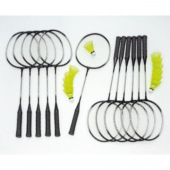 Betzold Badminiton-Schul-Set Alu-Line mit Tasche 300 35877_