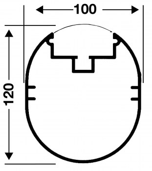 Haspo Fußballtor in Bodenhülsen 8981