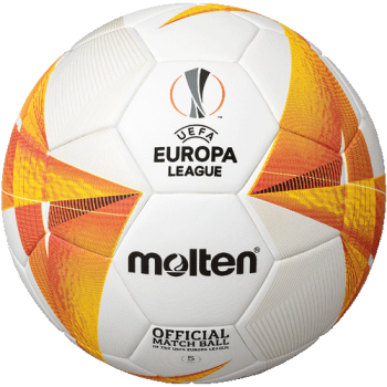 Molten Top Wettspielball offizieller Spielball UEFA Europa League 2020/21  F5U5000-GO, Größe: 5 