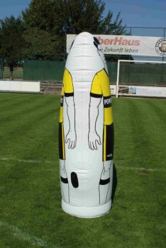 TRAININGS DUMMY VON POWERSHOT® - AUFBLASBAR - 175CM I TOBA-Sport.Shop